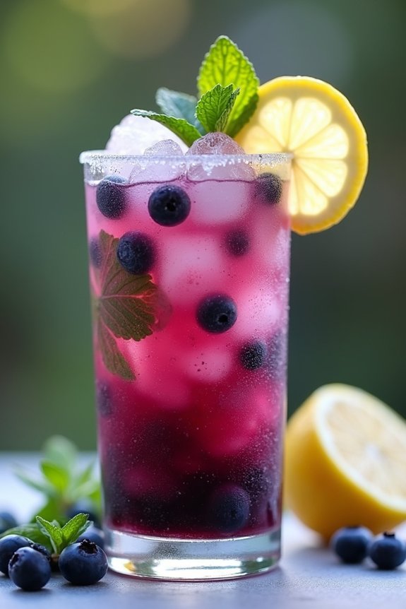 blueberry mint lemonade recipe
