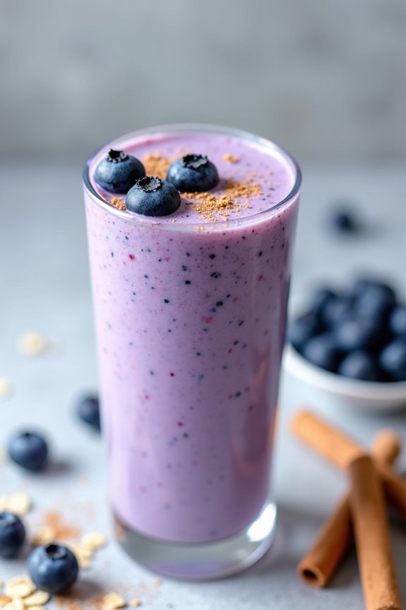 blueberry muffin protein shake