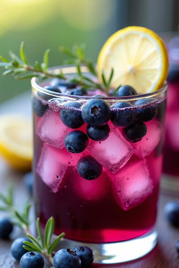 blueberry thyme lemonade recipe