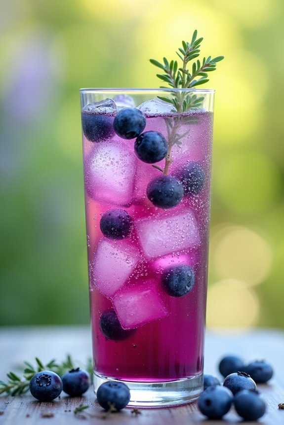 blueberry thyme lemonade recipe