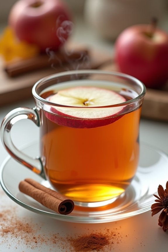 caffeine free apple cinnamon tea