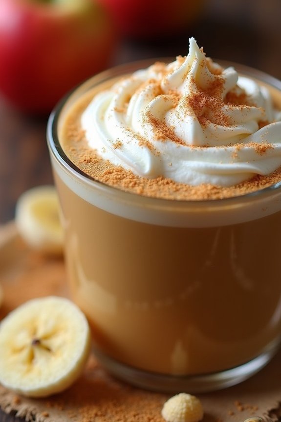caffeine free banana cream tea