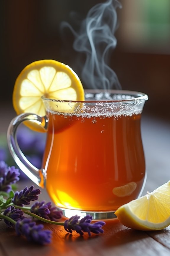 caffeine free honey lavender tea