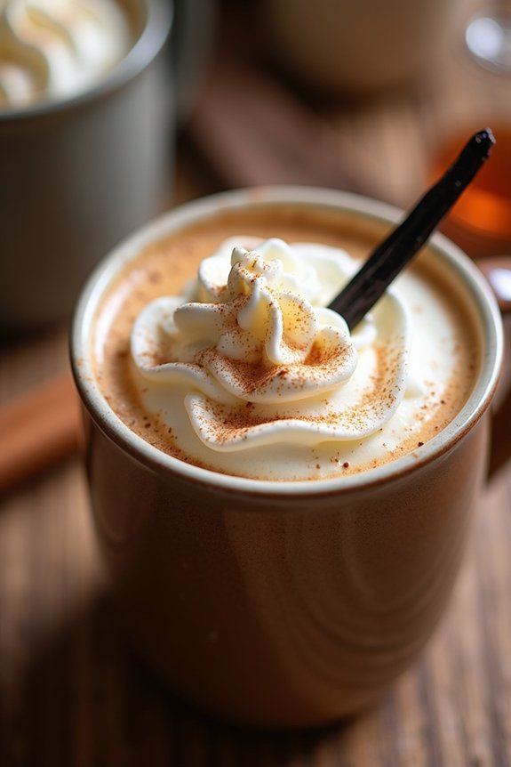 caffeine free vanilla tea latte