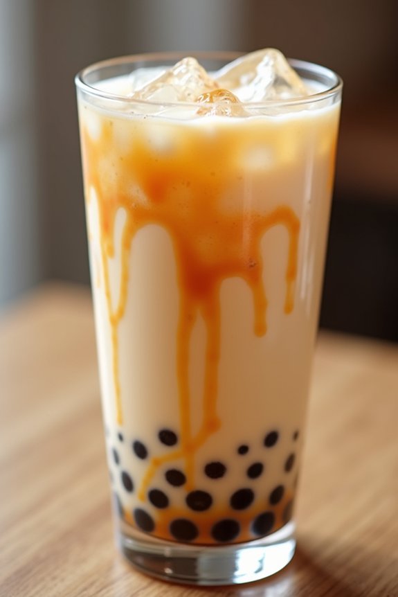caramel boba milk tea recipe