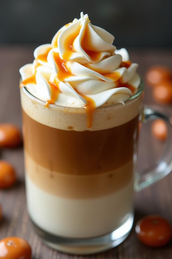 caramel espresso coffee indulgence