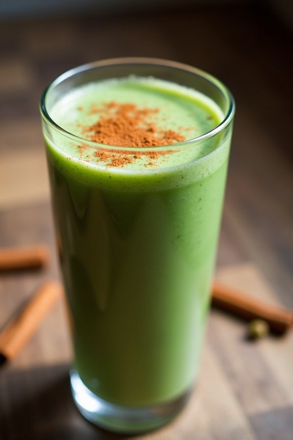 chai flavored spinach smoothie recipe