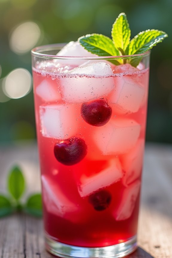 cherry coconut drink recipe