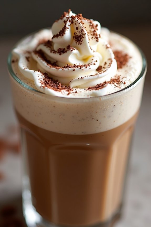 chocolate banana protein brew