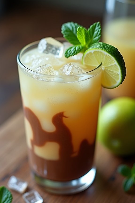 chocolate hazelnut lemonade twist