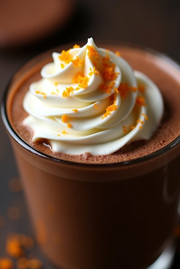 chocolate orange coffee delight