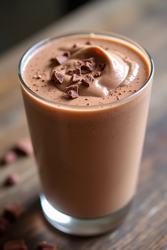 chocolate peanut butter shake