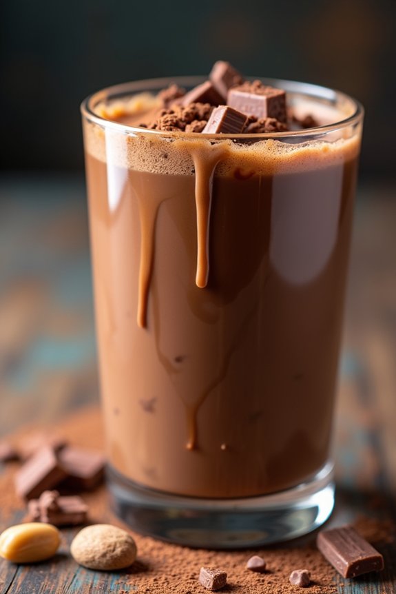 chocolate peanut butter shake