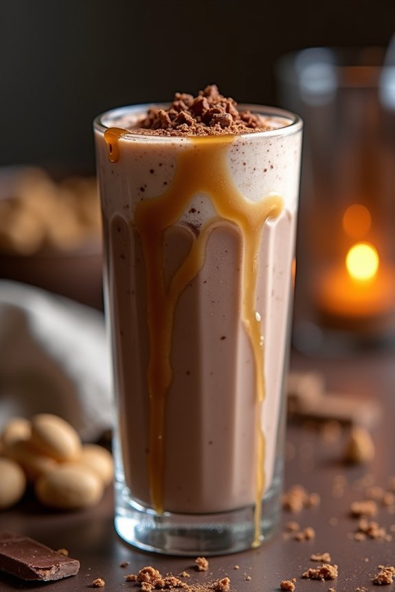 chocolate peanut butter shake