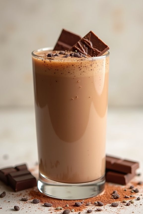 chocolate peanut butter shake