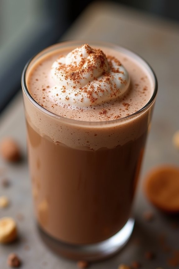 chocolate peanut butter shake