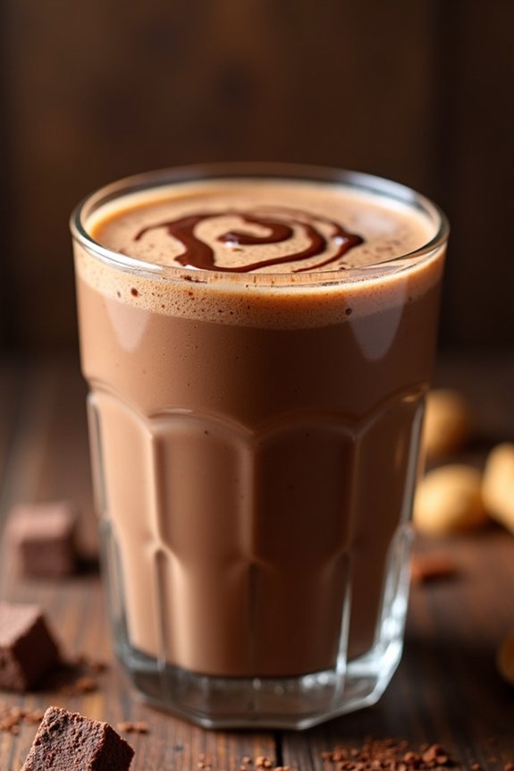 chocolate peanut butter shake