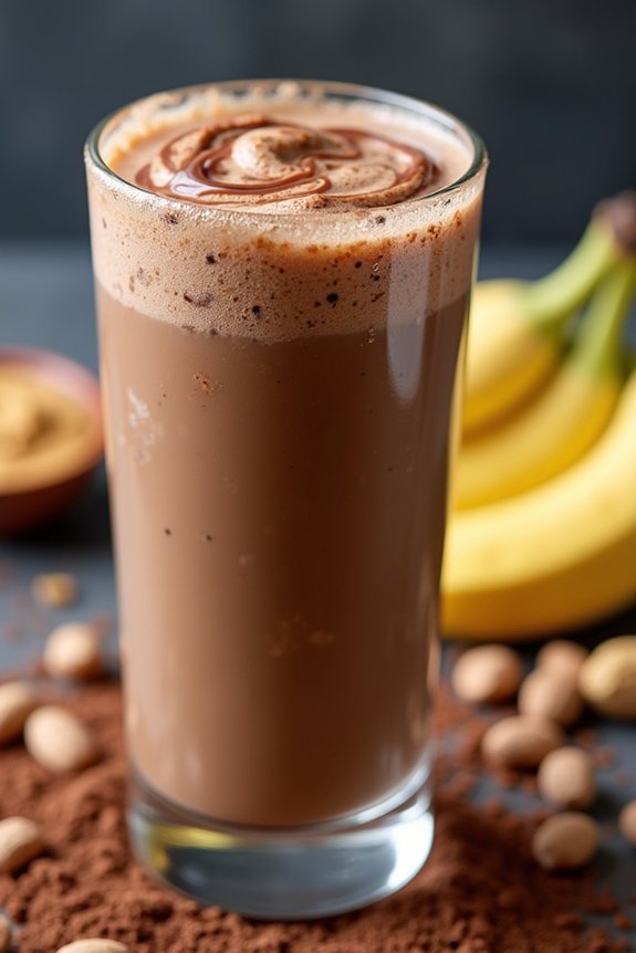 chocolate peanut butter shake