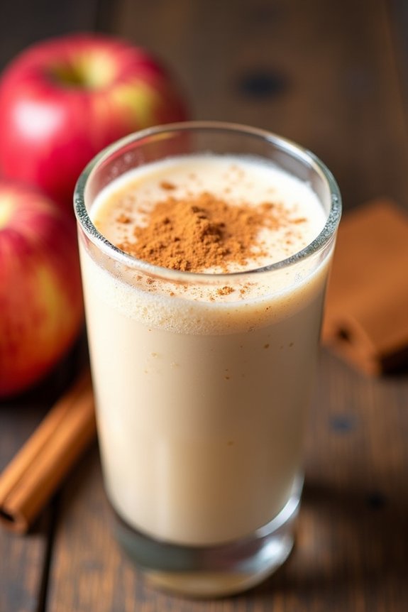 cinnamon apple pie shake