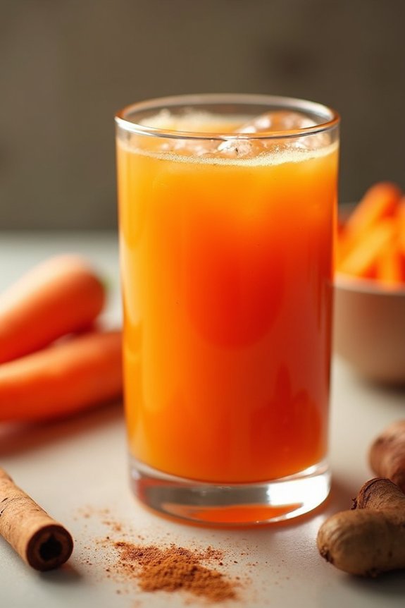 cinnamon carrot juice recipe