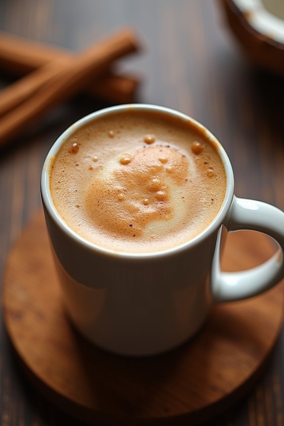 cinnamon infused bulletproof coffee
