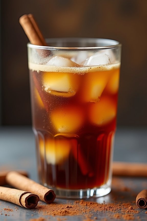 cinnamon infused cold brew coffee