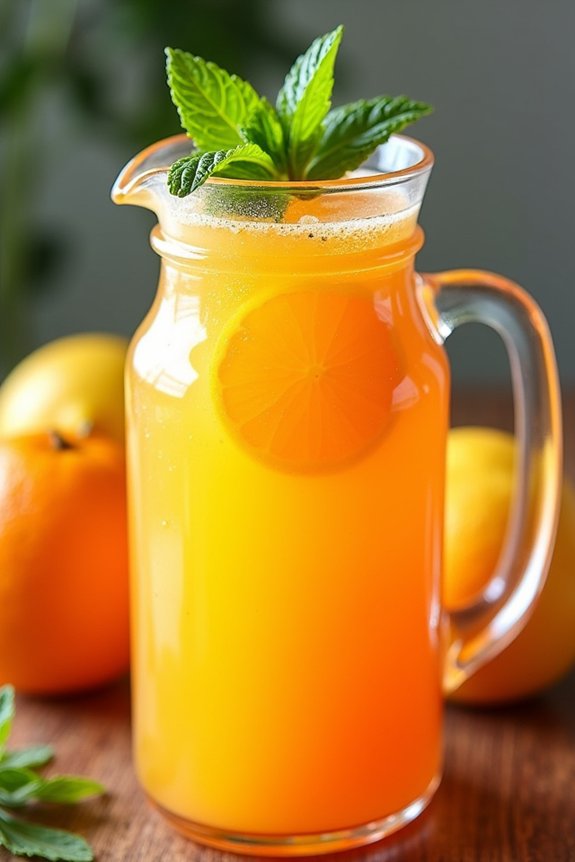citrus juice detox blend