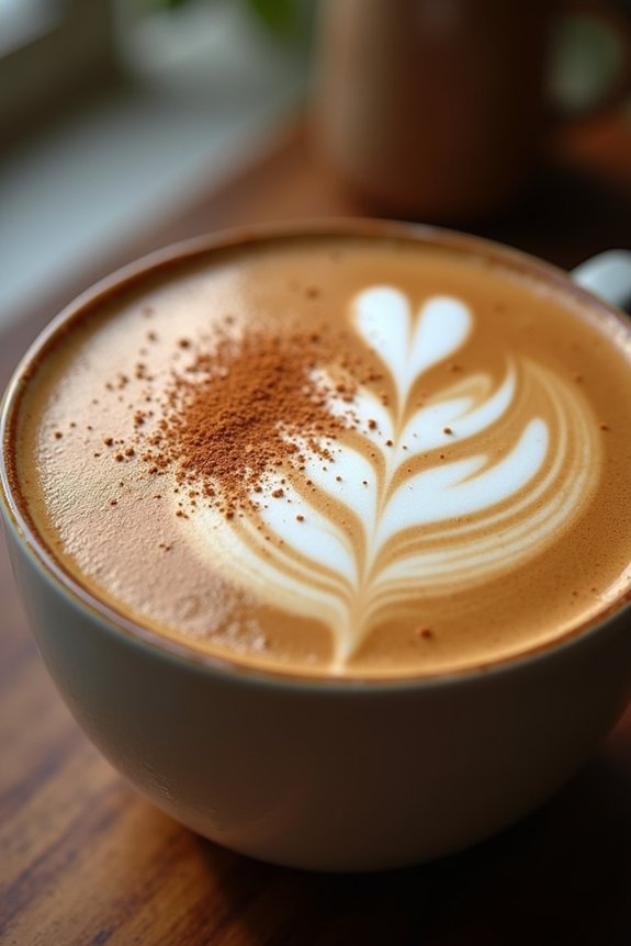 classic creamy almond latte