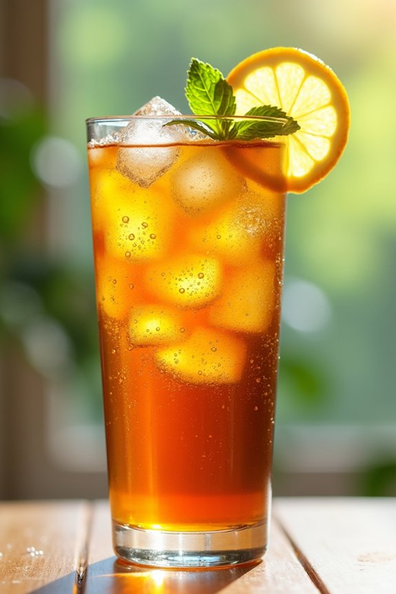 classic refreshing lemon beverage