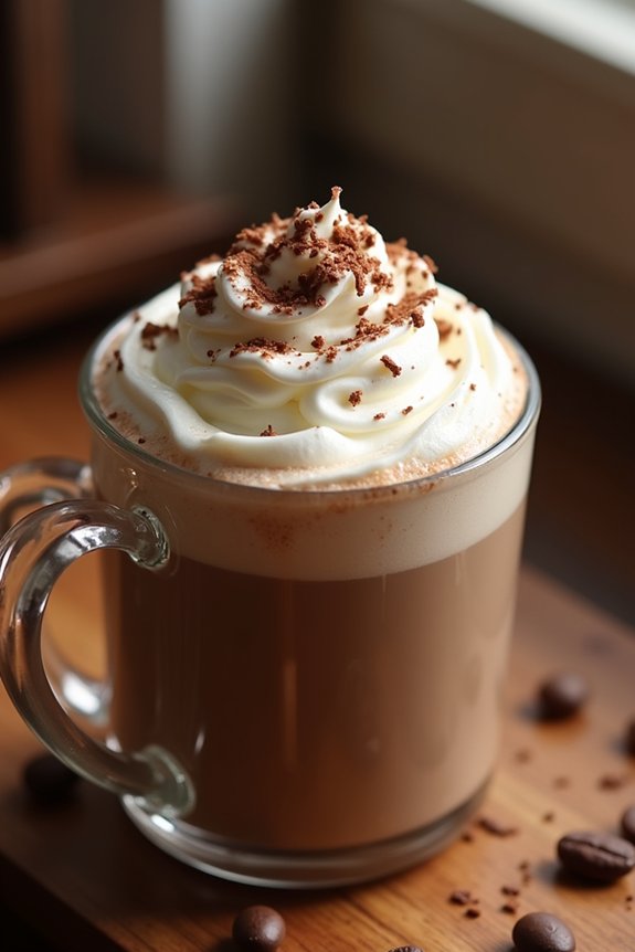 coconut mocha coffee indulgence