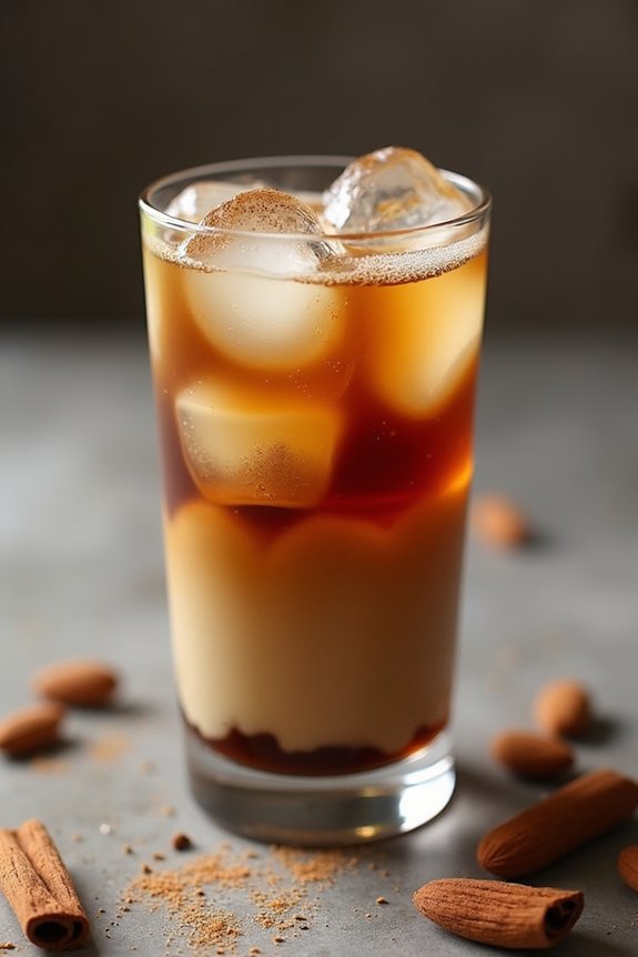 creamy almond milk cold brew