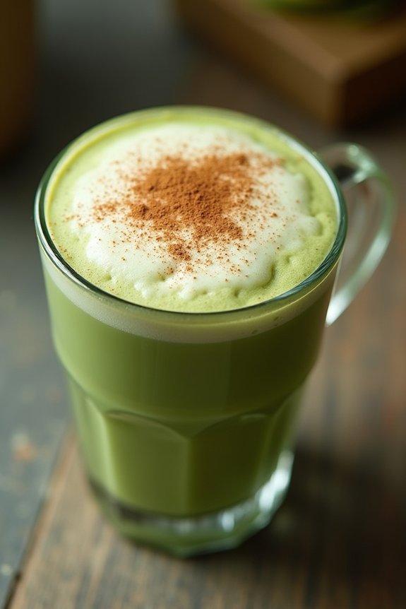 creamy antioxidant rich latte