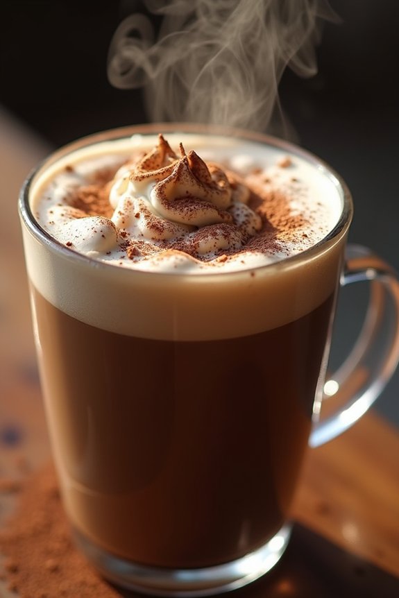 creamy chocolate coffee delight
