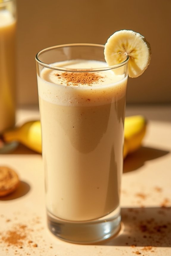 creamy peanut butter shake