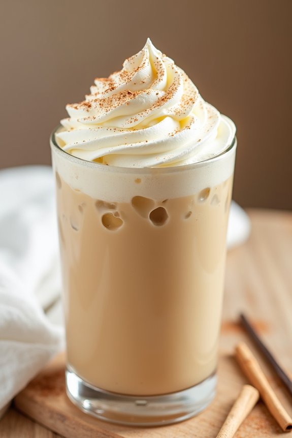 creamy vanilla coffee smoothie