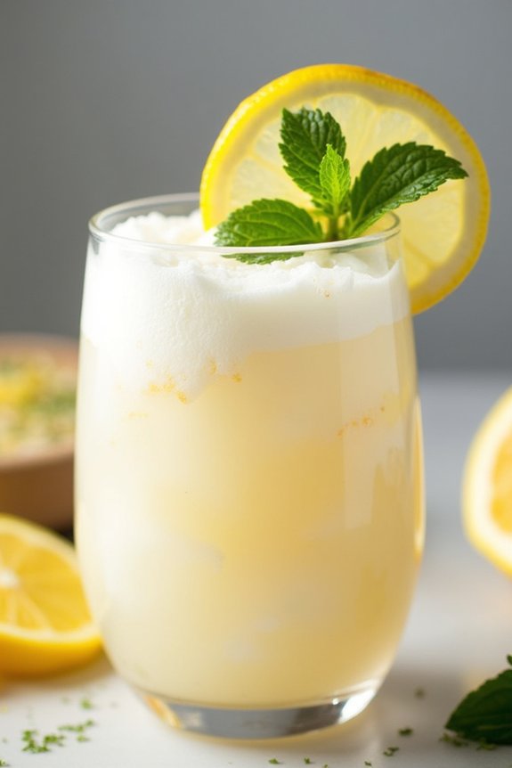 creamy vanilla lemonade delight