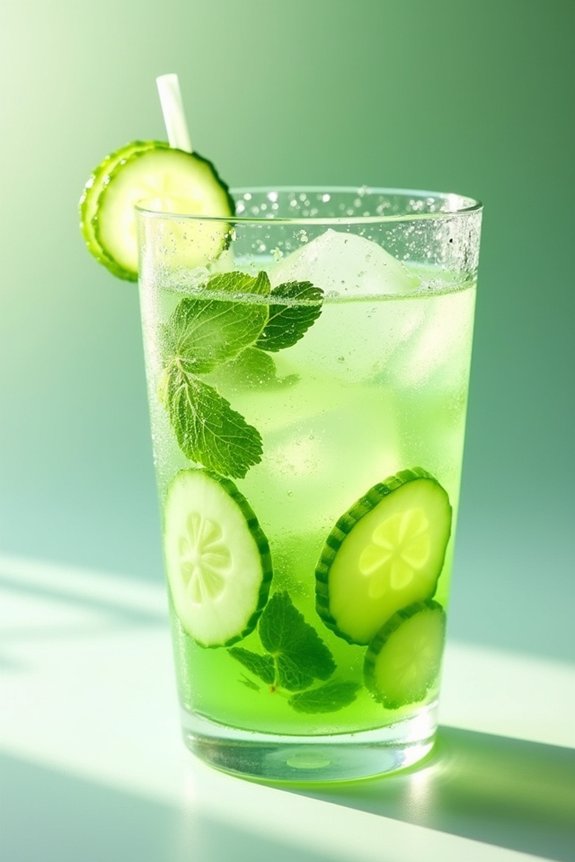 cucumber mint immune booster
