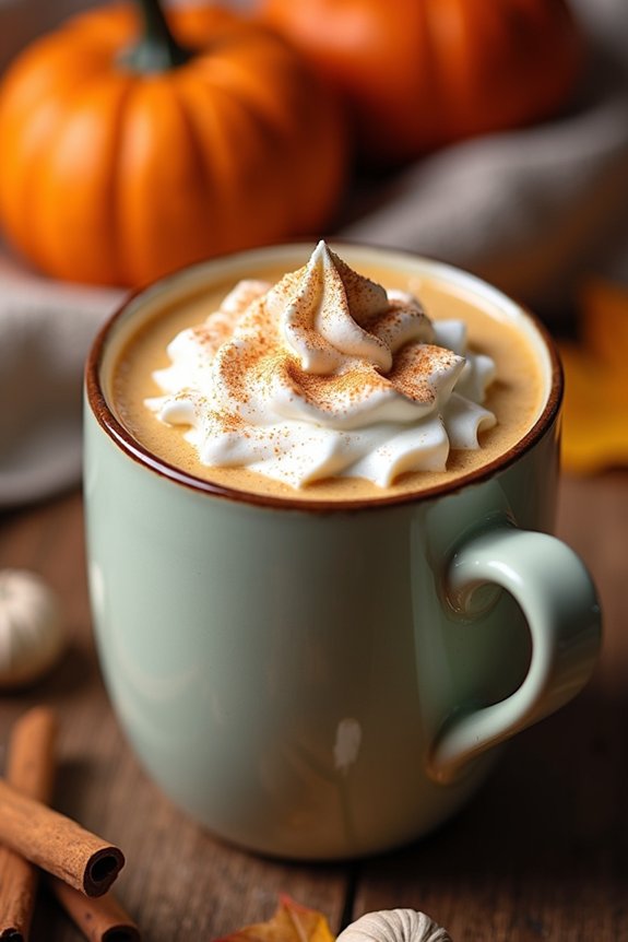 dairy free pumpkin spice latte