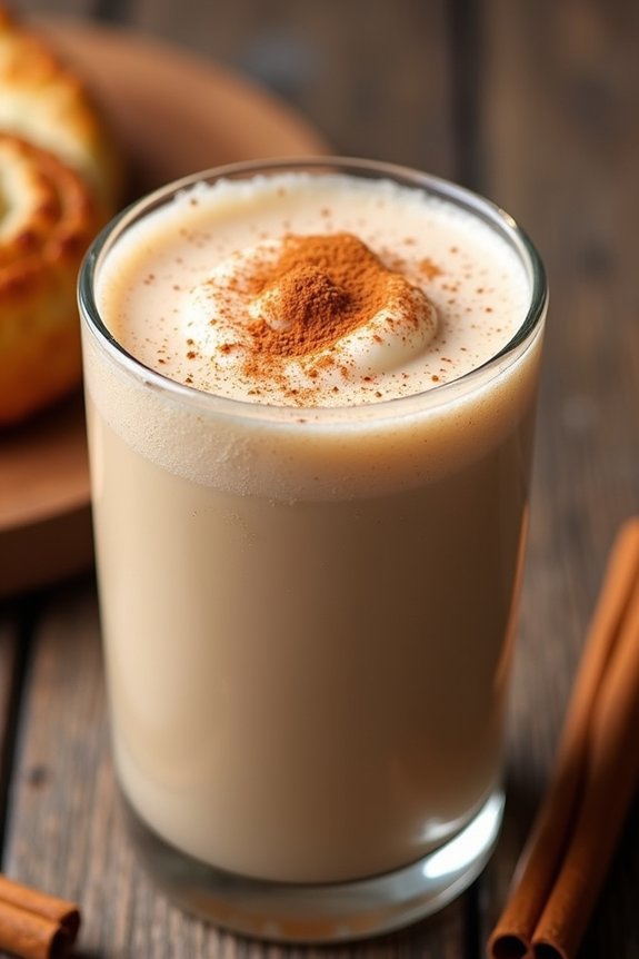 delicious guilt free cinnamon shake