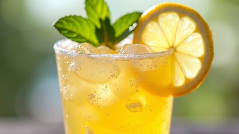 delicious low sugar lemonade