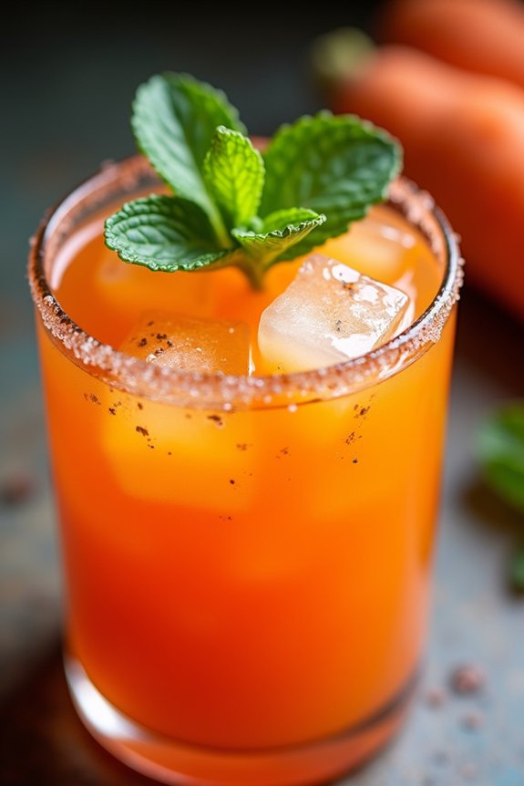 delightful clove carrot beverage