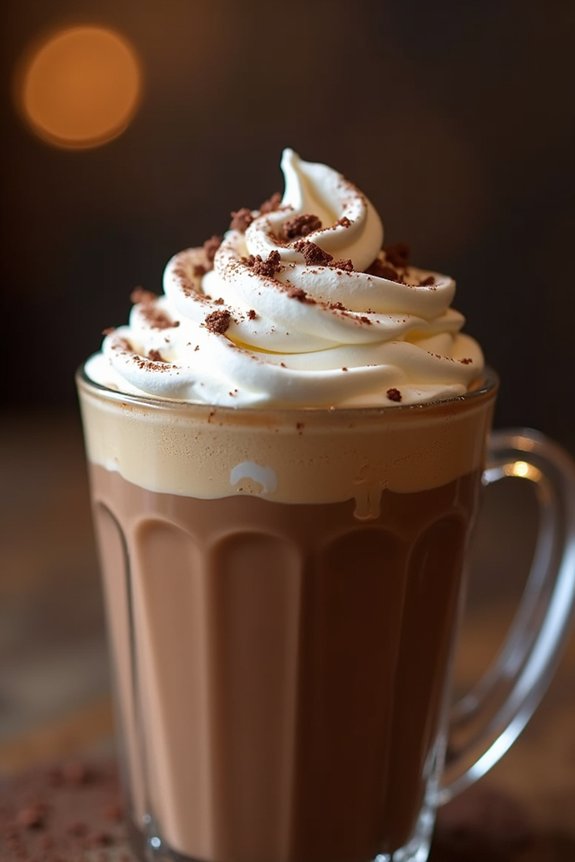 delightful coffee and chocolate