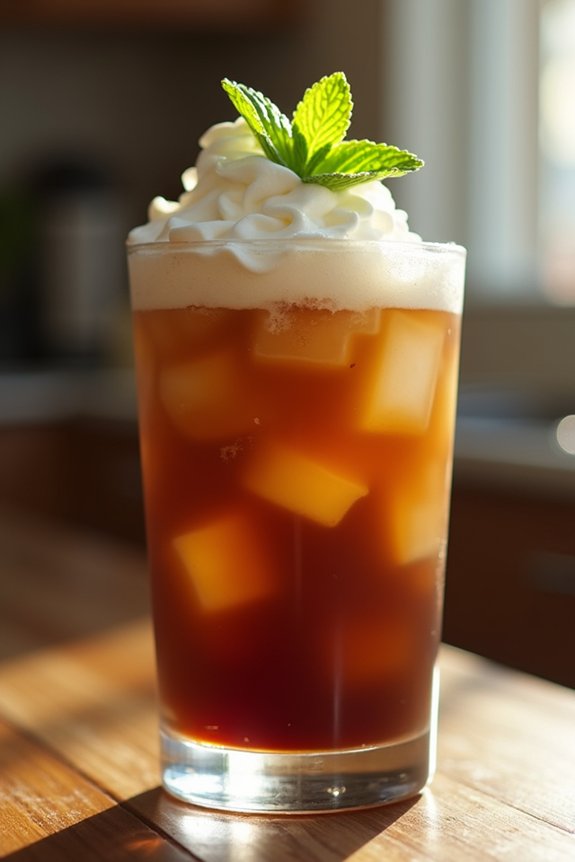 delightful homemade iced coffee
