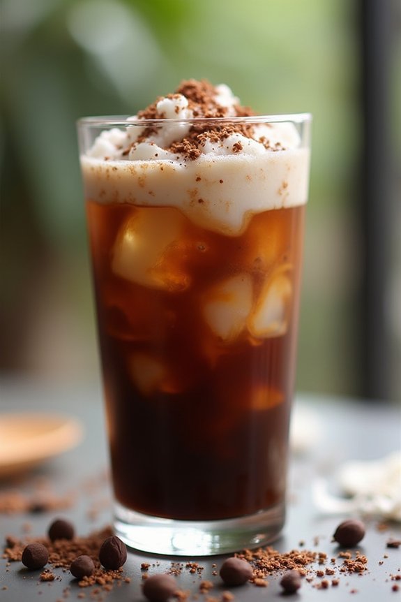 delightful mocha coconut cold brew