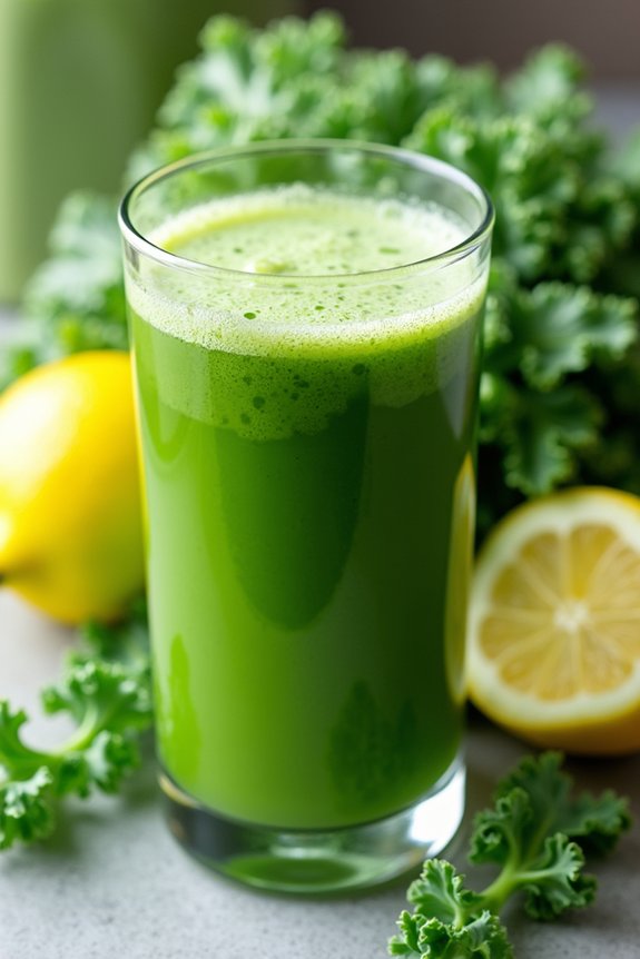 detoxifying green apple juice