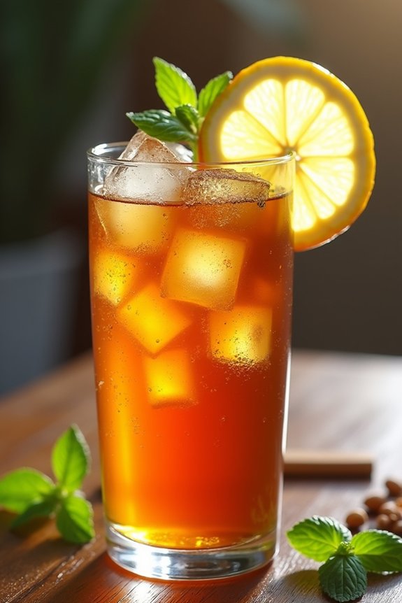 earl grey lemon iced tea
