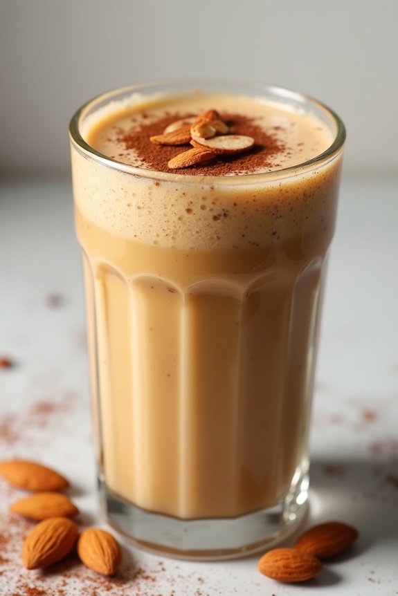 energizing almond espresso shake