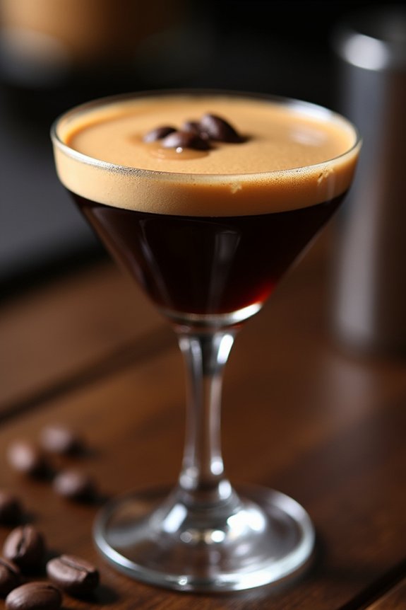 espresso flavored cocktail experience