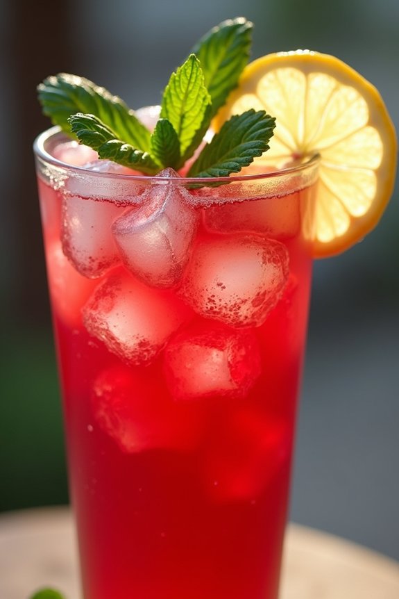 exotic grape hibiscus beverage delight