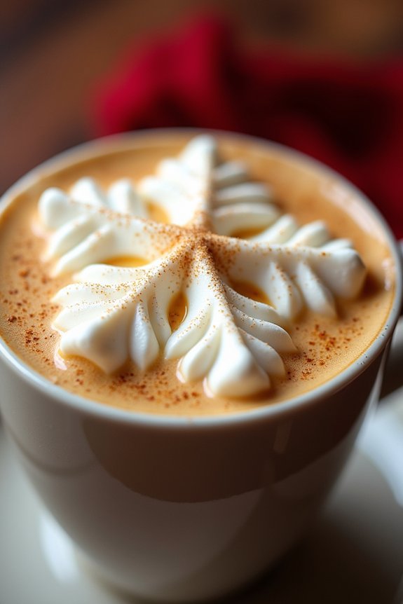 festive vanilla coffee delight